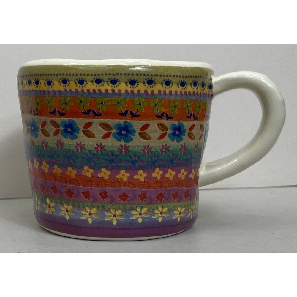 Natural Life Peek-A-Boo Hedgehog Ceramic Coffee Mug - "Enjoy the little things"